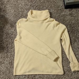 Lemon Yellow Long Sleeve Sweater